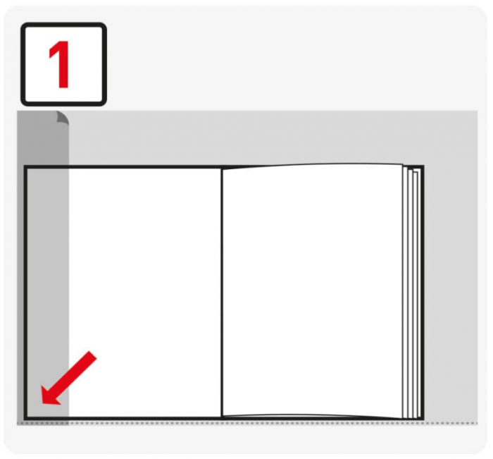 Set 5 coperti Herlitz 50014750 de plastic, 58.5 x 34 cm + 5 etichete si 24 protectii pentru colturi [4]