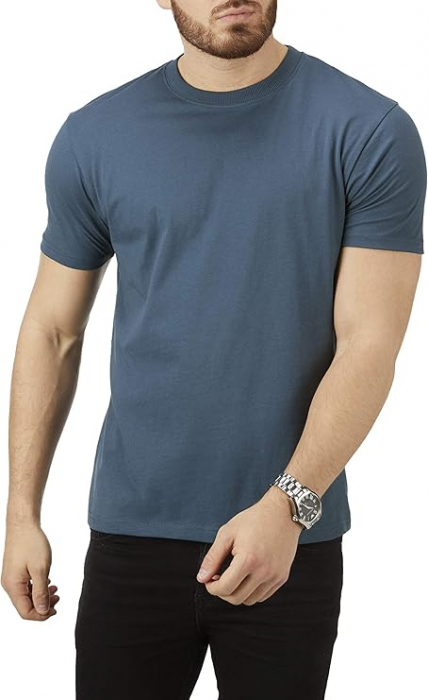 Set 5 tricouri cu maneca scurta Charles Wilson pentru barbati, M [4]