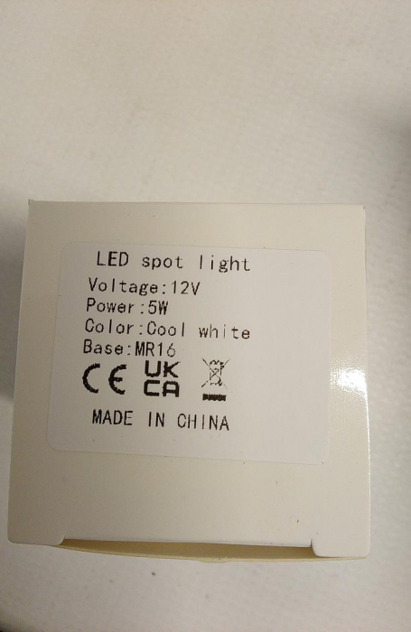 Set 6 becuri LED GU5.3 SCNNC, 12V, 5W echivalent cu 50W, alb rece 6000K, 500LM [2]