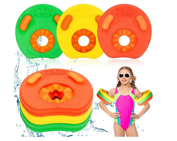 Set 6 discuri de inot Wishstar pentru copii 3-6 ani, multicolor [1]