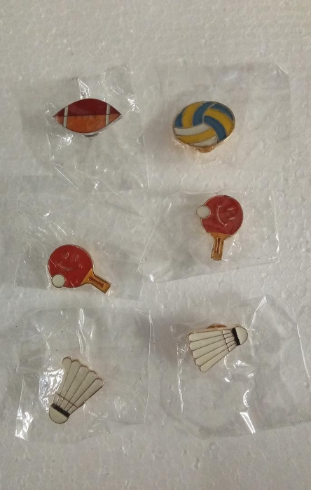 Set 6 insigne sport EurHouse, din fier [2]