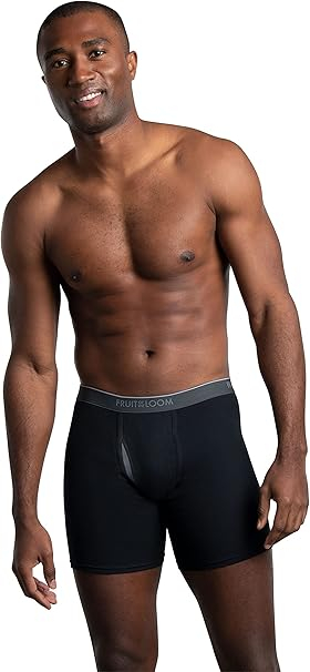 Set 7 boxeri pentru barbati Fruit of the Loom Coolzone, negru, M [2]