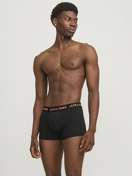 Set 7 boxeri pentru barbati Jack & Jones Trunks JACBASIC, negru, L [6]