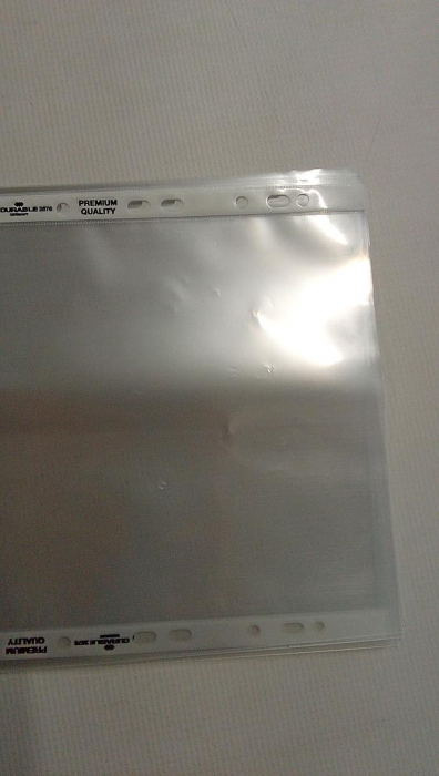 Set 7 folii A4 pentru portofoliu Hunke & Jochheim DURABLE, 0.08 mm [2]