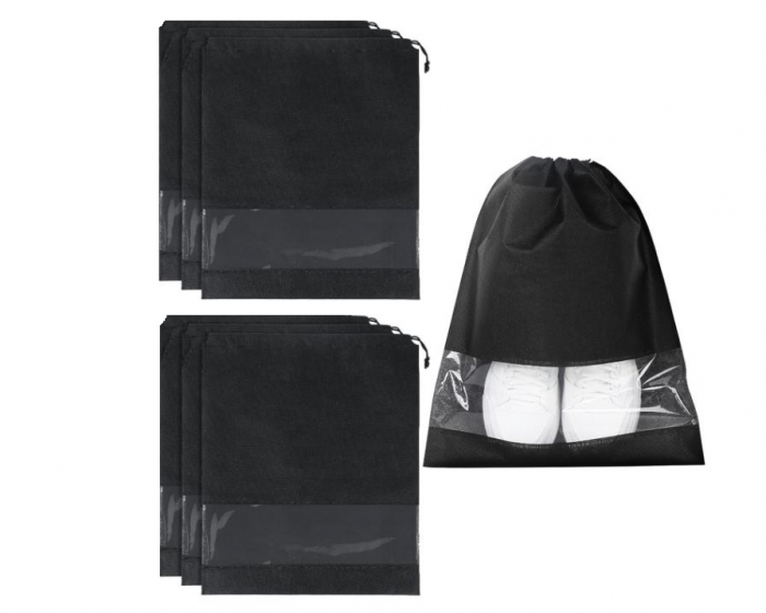 Set 7 saci de incaltaminte cu snur AiQInu, 45 x 36 cm [1]