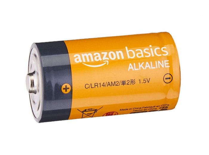 Set 8 baterii alcaline cu celule C Amazon Basics, 1.5V [3]