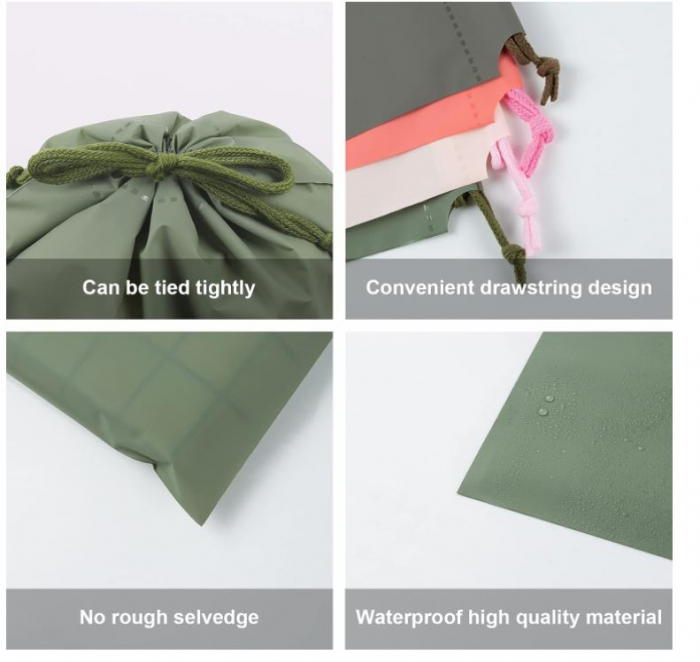 Set 8 saci impermeabili cu snur XiYee [6]