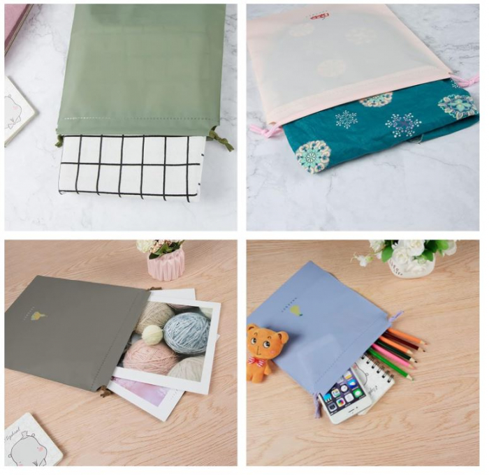 Set 8 saci impermeabili cu snur XiYee [5]