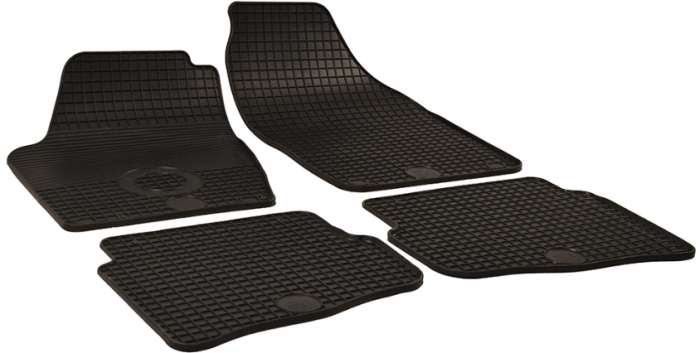 Set Covorase Auto Cauciuc Umbrella Pentru Seat Cordoba. Ibiza (2003-2008) + Suport Numar Inmatriculare Mega Drive Simplu Set 2 Buc [2]