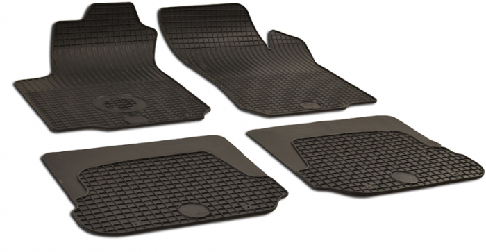 Set Covorase Auto Cauciuc Umbrella Pentru Skoda Octavia (1997-2004) + Suport Numar Inmatriculare Mega Drive Simplu Set 2 Buc [2]