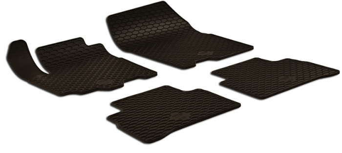 Set Covorase Auto Cauciuc Umbrella Pentru Suzuki Vitara Iv (Inclusiv Hybrid) (2015-) + Suport Numar Inmatriculare Mega Drive Simplu Set 2 Buc [2]