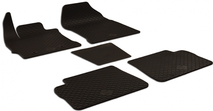 Set Covorase Auto Cauciuc Umbrella Pentru Toyota Auris (2013-2018) – 5 Pcs + Suport Numar Inmatriculare Mega Drive Simplu Set 2 Buc [2]