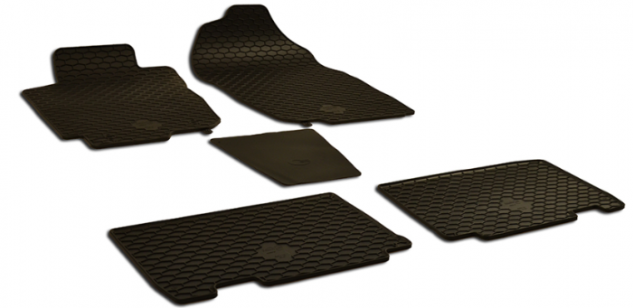 Set Covorase Auto Cauciuc Umbrella Pentru Toyota Rav 4 (2013-2018) – 5 Pcs + Suport Numar Inmatriculare Mega Drive Simplu Set 2 Buc [2]