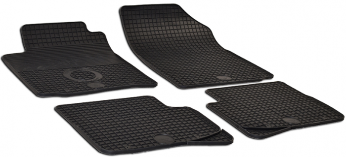 Set Covorase Auto Cauciuc Umbrella Pentru Toyota Yaris (1999-2005) + Suport Numar Inmatriculare Mega Drive Simplu Set 2 Buc [2]