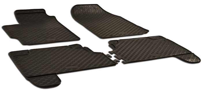 Set Covorase Auto Cauciuc Umbrella Pentru Toyota Yaris (2006-2010).(2011-2020) (Exceptie Hybrid) + Spray Curatitor Bord Antistatic Cu Spuma Activa (Lamaie) 220 Ml Mannol [2]