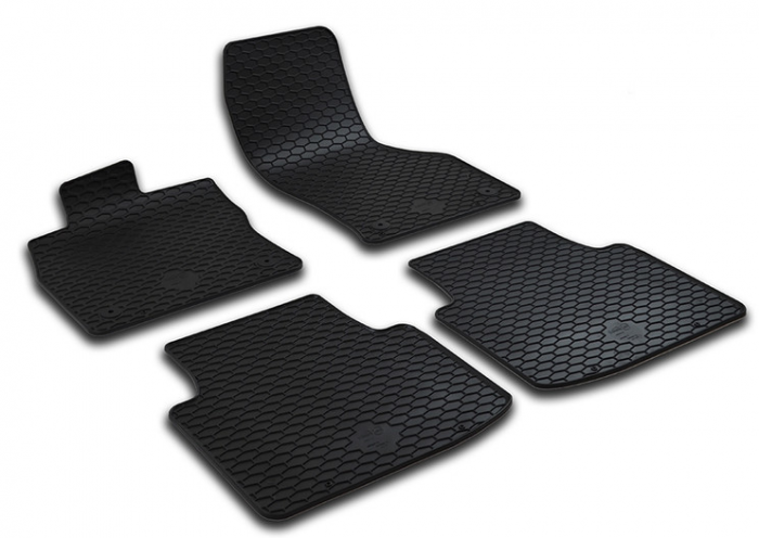 Set Covorase Auto Cauciuc Umbrella Pentru Volkswagen Arteon (2017-). Arteon Sb (Var) (2020-) + Spray Curatitor Bord Antistatic Cu Spuma Activa (Lamaie) 220 Ml Mannol [2]