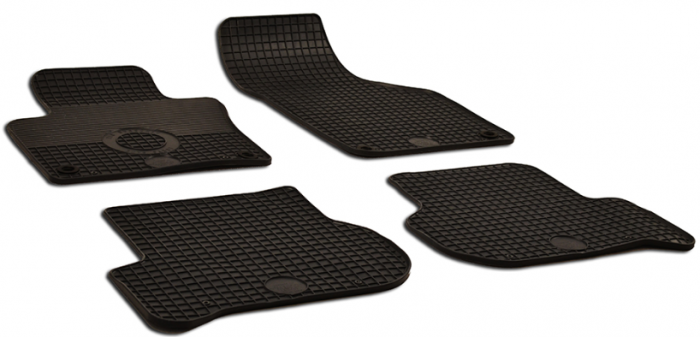 Set Covorase Auto Cauciuc Umbrella Pentru Volkswagen Golf Plus (2004-2008).(2008-2014) + Spray Curatitor Bord Antistatic Cu Spuma Activa (Lamaie) 220 Ml Mannol [2]