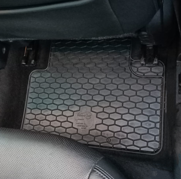 Set Covorase Auto Cauciuc Umbrella Pentru Volkswagen Touran (2003-2010).(2010-2015) + Odorizant Auto Bradut Wunder-Baum Black Ice [6]