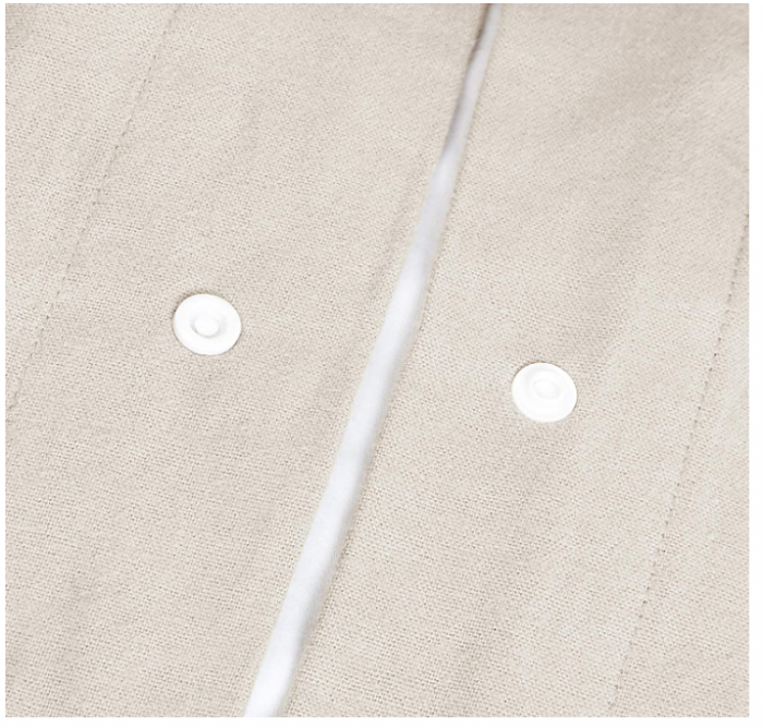 Set cuvertură de pilote Amazon Basics, 200 x 200 cm / 50 x 80 cm x 2, bej [4]