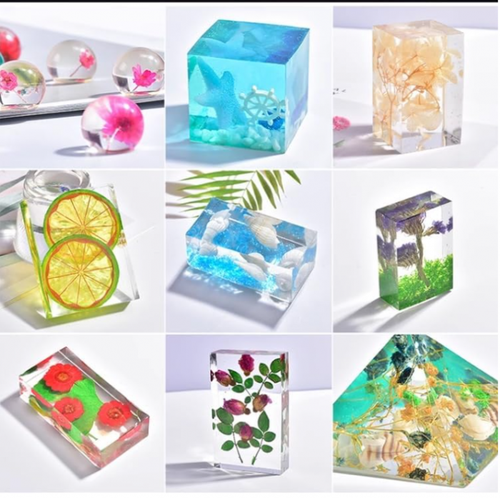 Set de 10 matrițe YUTUY Forme din silicon pentru turnare/confectionare bijuterii [5]