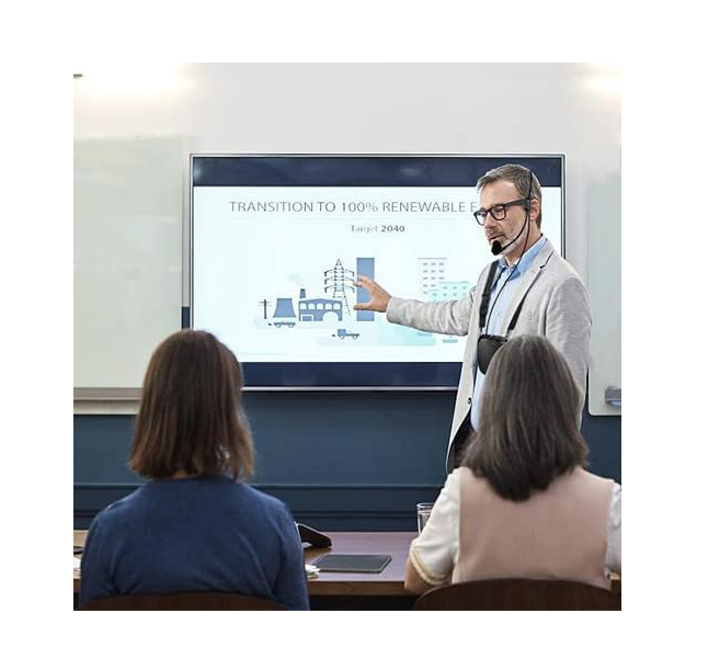 Set de 2 microfone cu căști HUACAM, braț flexibil cu fir pentru amplificator de voce [5]