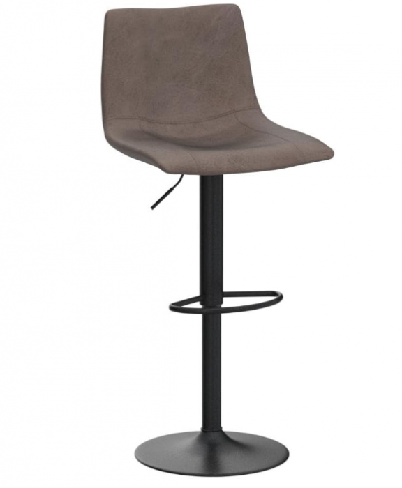 Set de 2 scaune de bar Best Villa, cu înălțime reglabilă, din piele artificială, până la 136 kg [8]