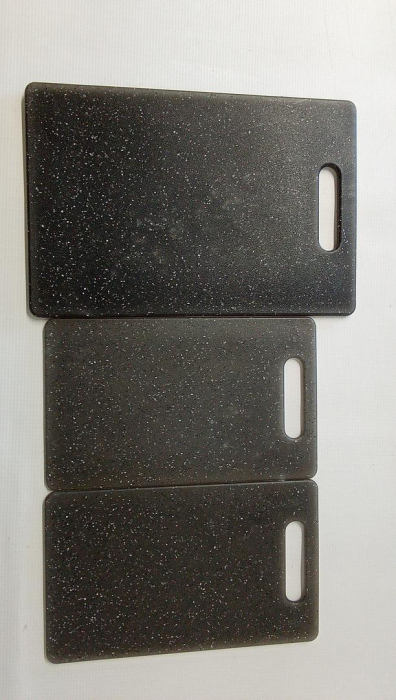 Set de 3 Tocatoare LIVAIA, Fund de tocat, 1 Mare 20 x 30 cm si 2 Mici 15 x 25 cm [2]