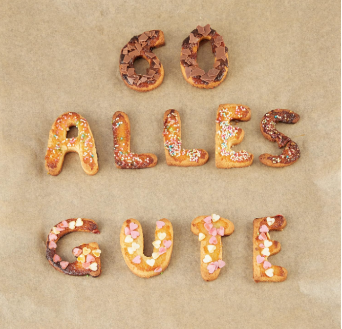 Set de 36 de forme pentru prajituri Relaxdays, cu litere și cifre, oțel inoxidabil [8]