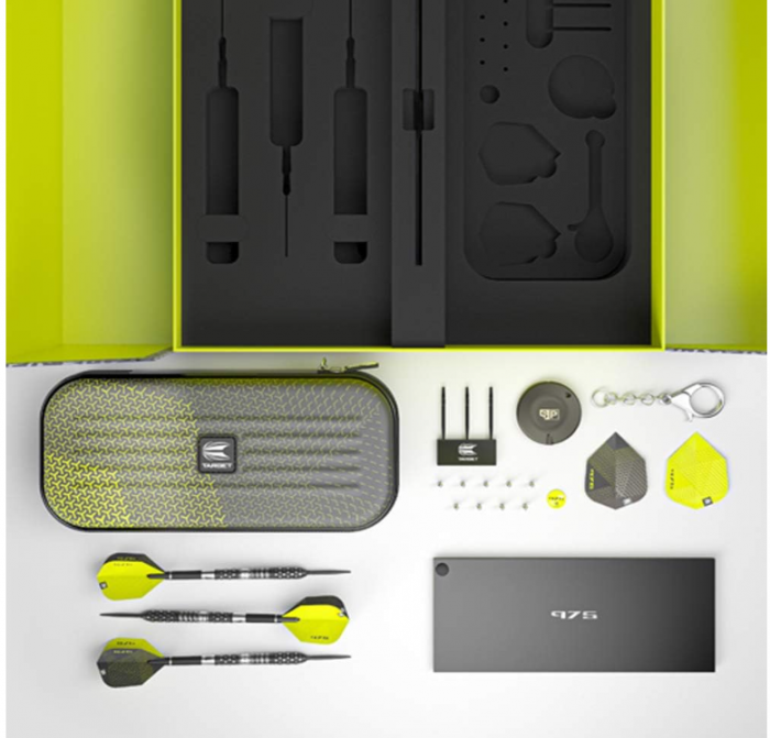 Set de săgeți Target Darts 975 02, vârf din oțel SWISS STEEL, 25 grame [9]