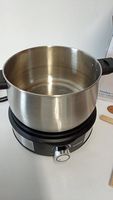 Set Fondue Severin 2471, oțel inoxidabil, negru, 1500 W [3]