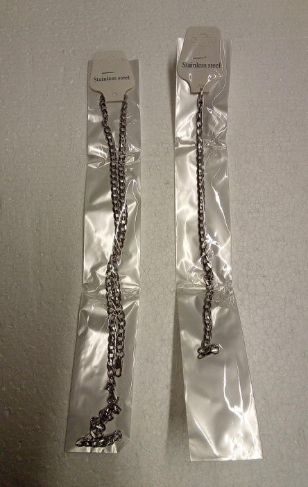Set lant si bratara pentru barbati LOLIAS, otel inoxidabil, 5 mm [2]