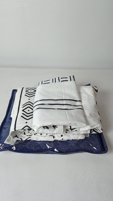 Set lenjerie de pat Gafance din 2 piese, husă de pilota 135 x 200 cm + față de pernă 80 x 80 cm [2]