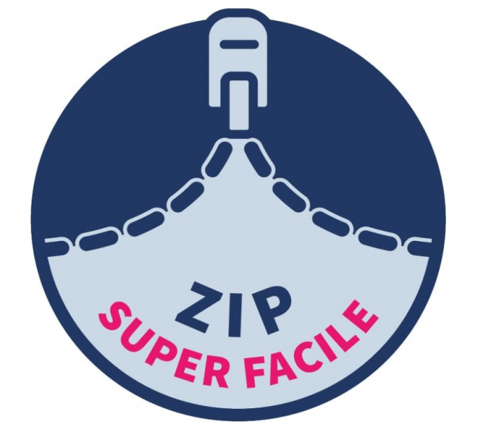 Set lenjerie de pat pentru copii Bleu Câlin Caradou din bumbac cu pilota, 4 piese, 95 x 140 cm [6]