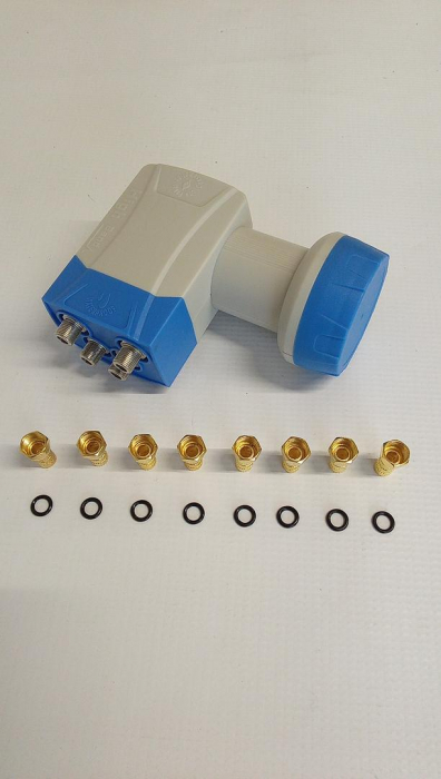 Set LNC Poppstar Quad LNB 4 căi cu 8 conectori F pentru antenă de satelit [2]