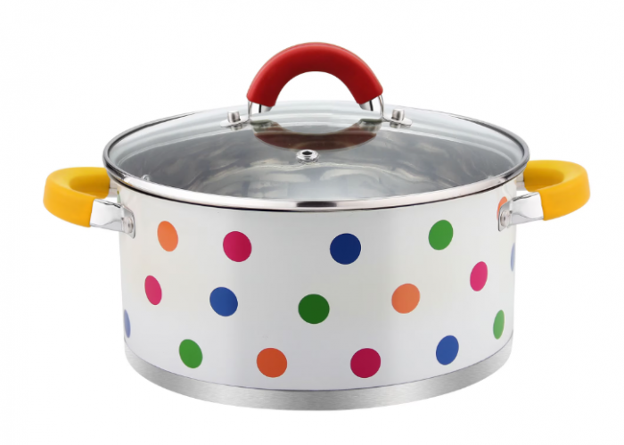 Set oale inox cu capac 10 piese Zass Gourmet ZG-SCS 02, Multicolor [2]