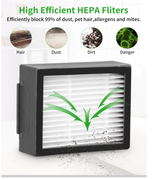 Set piese de schimb pentru seria iRobot Roomba E&I&J, i7+ i3 i3+ i4 i4+ i6 i6+ j7 j7+ i8 i8+ E5 E6 E7 [5]