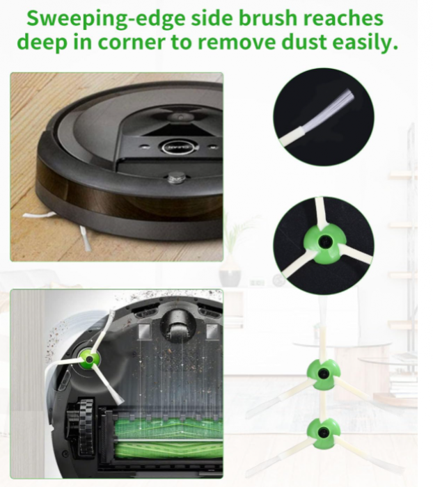 Set piese de schimb pentru seria iRobot Roomba E&I&J, i7+ i3 i3+ i4 i4+ i6 i6+ j7 j7+ i8 i8+ E5 E6 E7 [6]