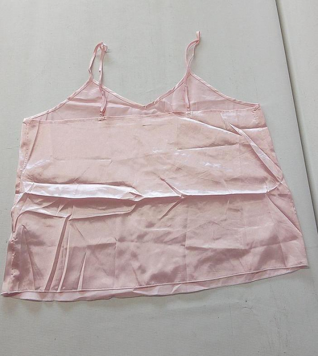 Set pijamale din satin pentru femei SWOMOG, scurte/lungi, 7 piese, rosu, XL [6]