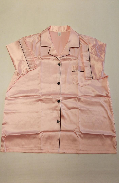 Set pijamale scurte pentru femei GAESHOW, roz, XL [4]