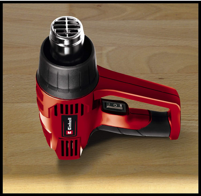 Set Pistol cu aer cald Einhell TH-HA 2000/1, Include 4 duze, racletă de vopsea și carcasă de depozitare [5]