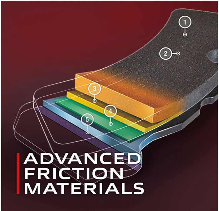 Set placute frana punte fata Brembo P85126 [2]