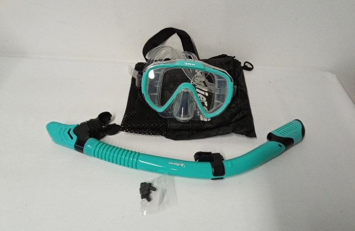 Set scufundari Arlierss, masca panoramica + tub snorkeling [2]