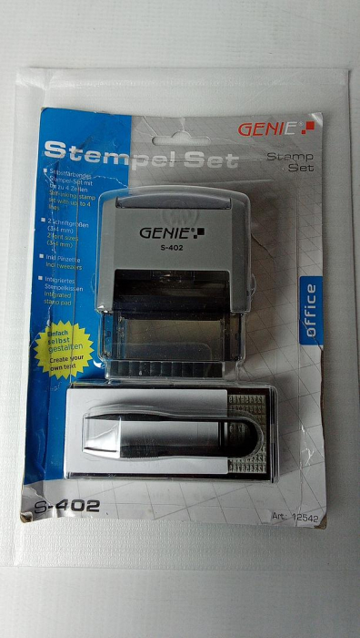 Set ștampila si tusiera Genie S-402 [2]