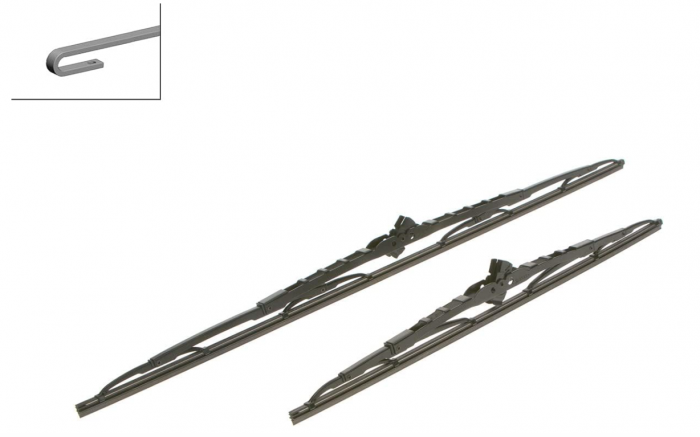 Set ștergătoare parbriz auto Bosch Twin 803, 650 mm/450 mm [4]