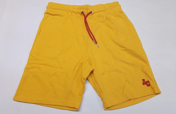 Set tricou si pantaloni scurti unisex AMERICAN COLLEGE, rosu/galben, M [4]