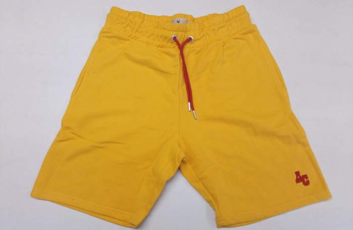 Set tricou si pantaloni scurti unisex AMERICAN COLLEGE, rosu/galben, M [2]