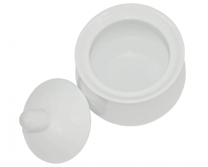 Set zaharnita si latiera din porțelan, recipiente pentru lapte și zahăr Provance, cu capac [4]