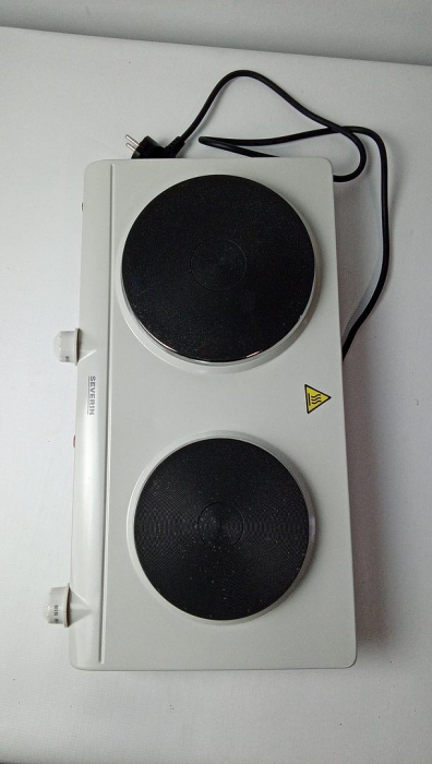 Severin S71042 Plita dublă, 2500 W, DK 1042, oțel inoxidabil [3]