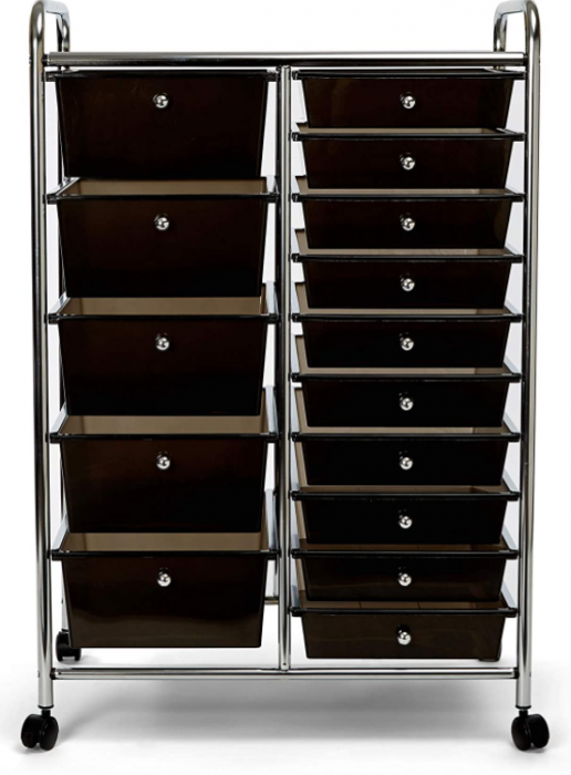 Seville Classics Dulap organizator cu roti, 39 x 64 x 97 cm [6]