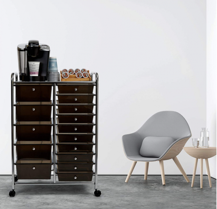 Seville Classics Dulap organizator cu roti, 39 x 64 x 97 cm [2]